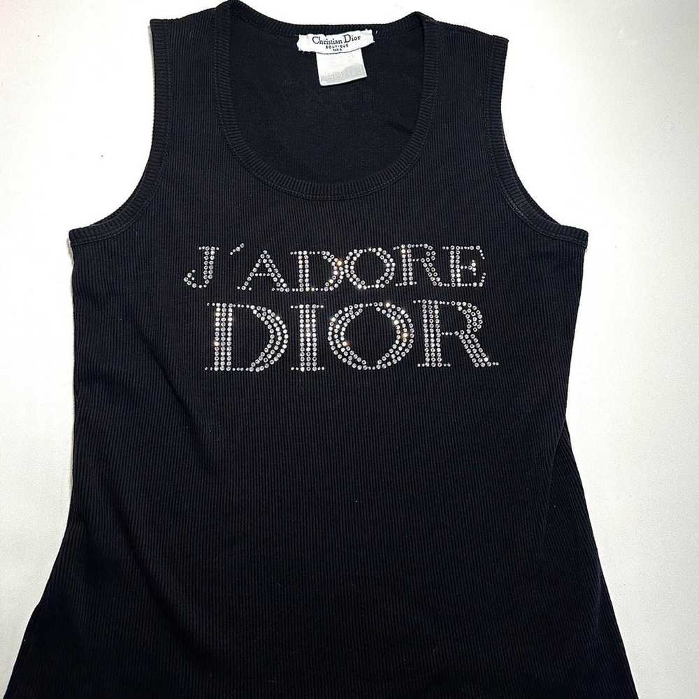 RARE VINTAGE CHRISTIAN DIOR TOP - J’adore Dior Ta… - image 1