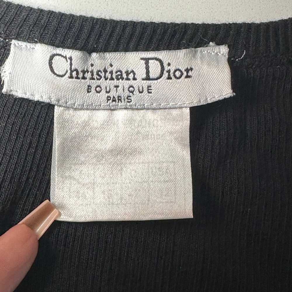 RARE VINTAGE CHRISTIAN DIOR TOP - J’adore Dior Ta… - image 5