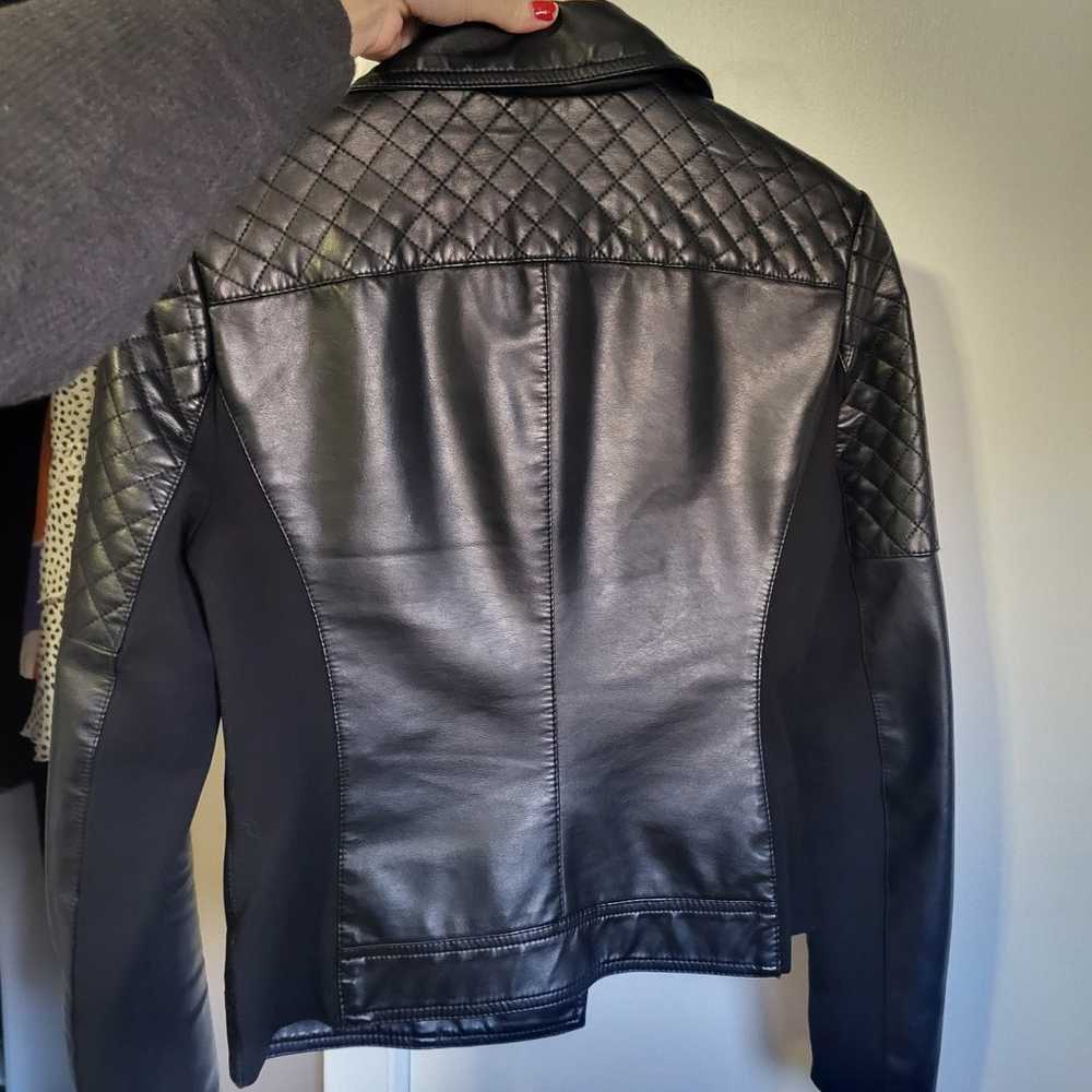 Express quilted leather jacket - image 3