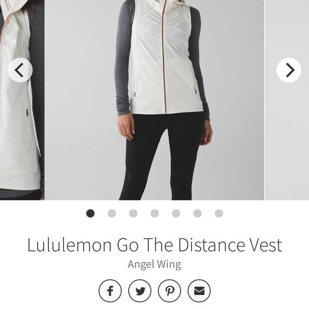 Lululemon vest - image 1
