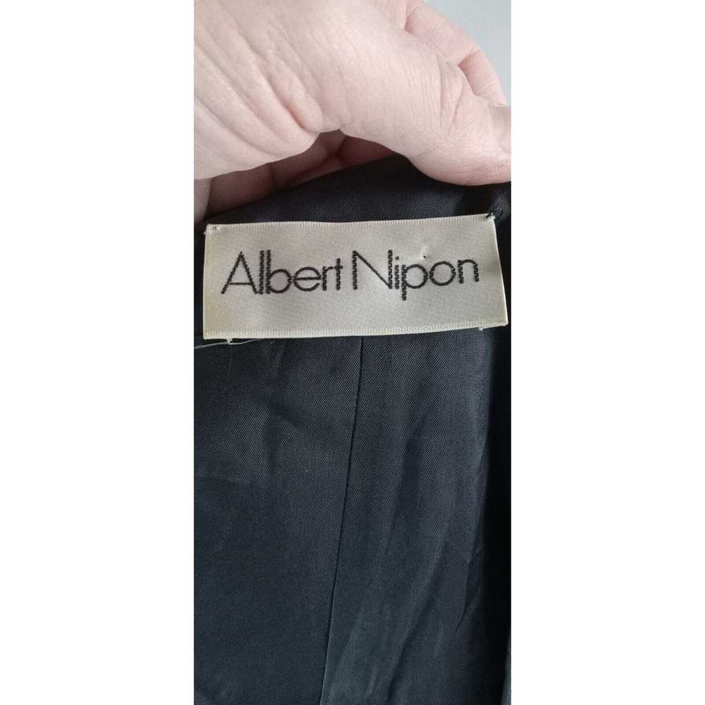 Albert Nipon Wool Overcoat Long Womens Size 2  Vi… - image 3