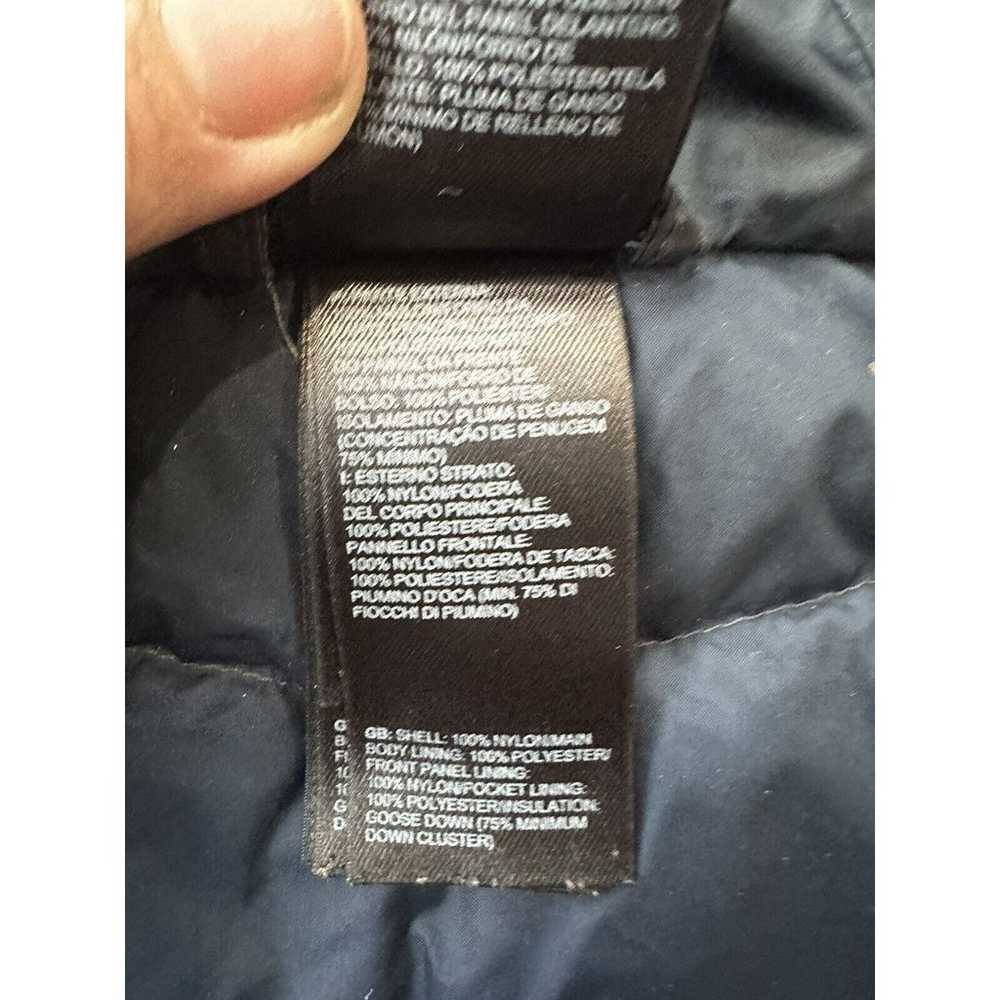 The Northface Coat Down 550 Sz XS Jacket Blue Gre… - image 9