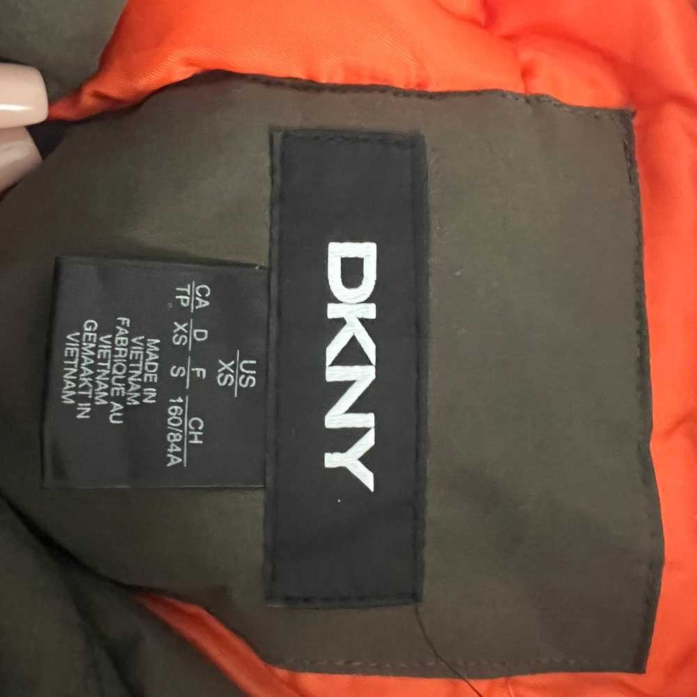 DKNY Winter Puffer Jacket XS -Olive - image 2