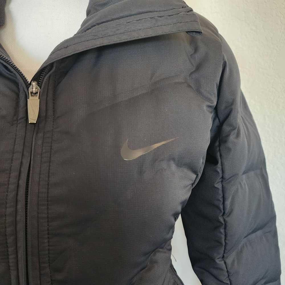 Nike Black Puffer Jacket size XSmall 0-2 - image 3