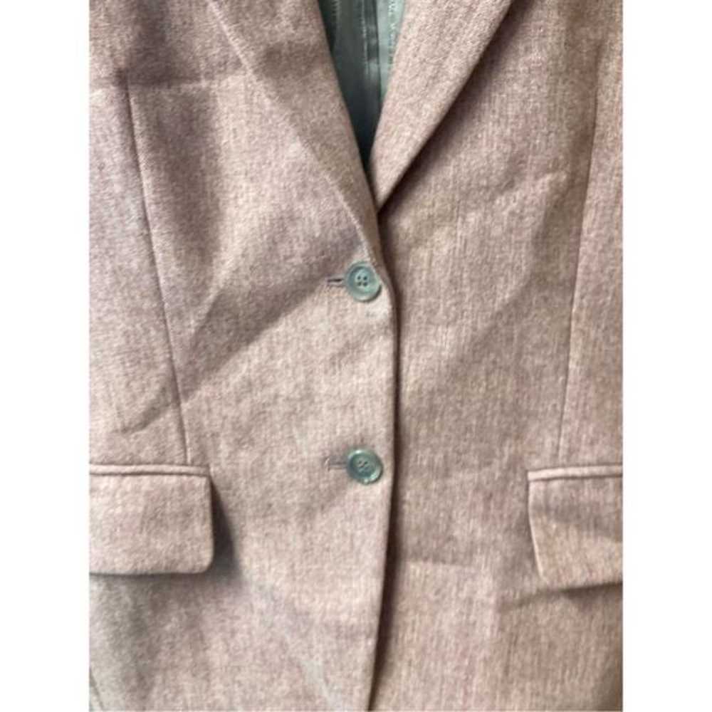 Tiger of Sweden pink tweed blazer two button size… - image 4