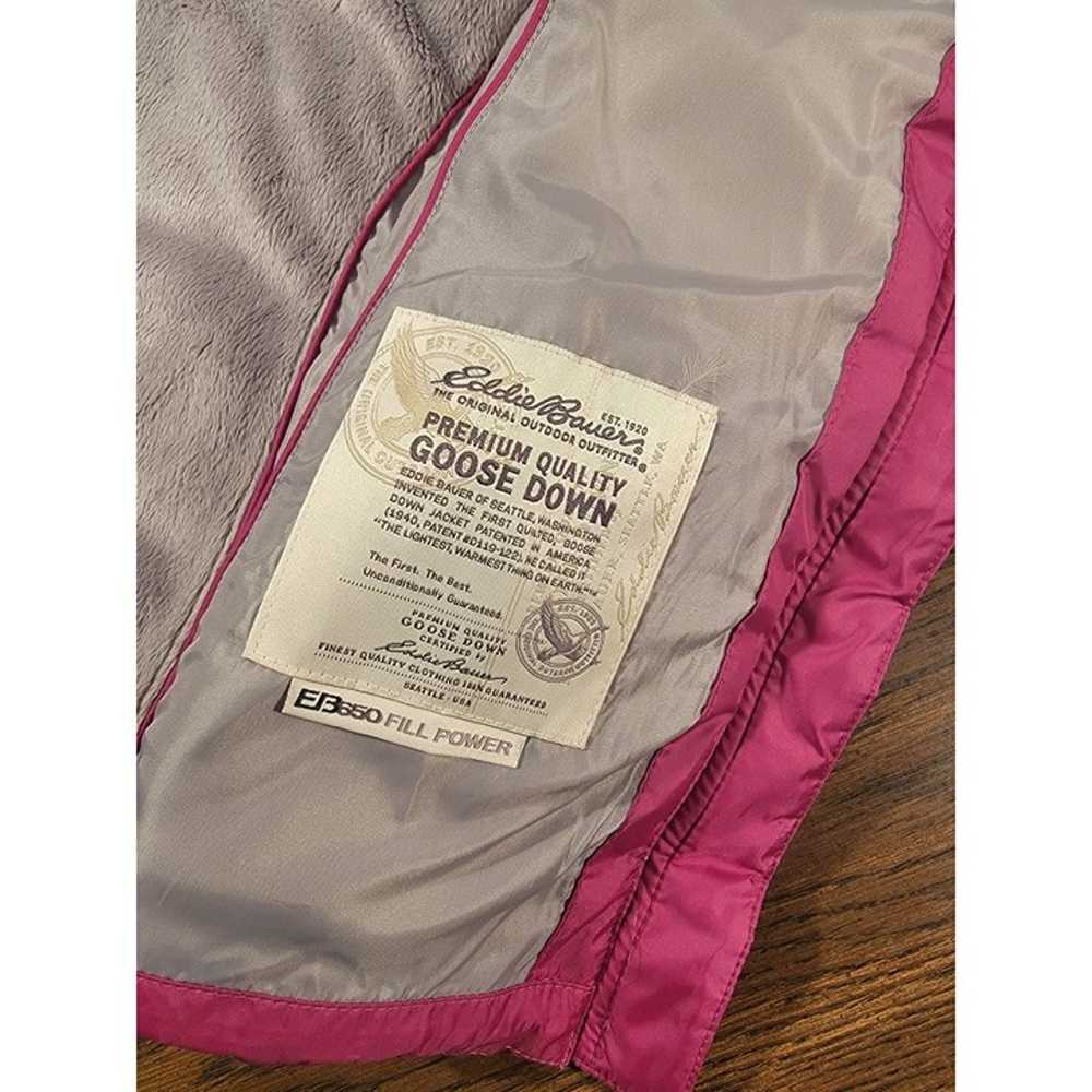 Eddie Bauer Goose Down Women's Vest, XSmall, Pink… - image 6