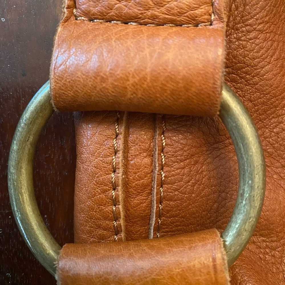 Banana Republic Vintage Leather Hobo Style Handba… - image 9