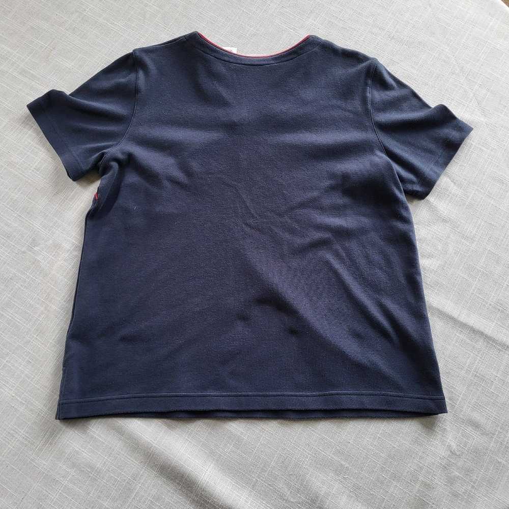 Alfred Dunner Vintage Americana Top - Size M - image 4