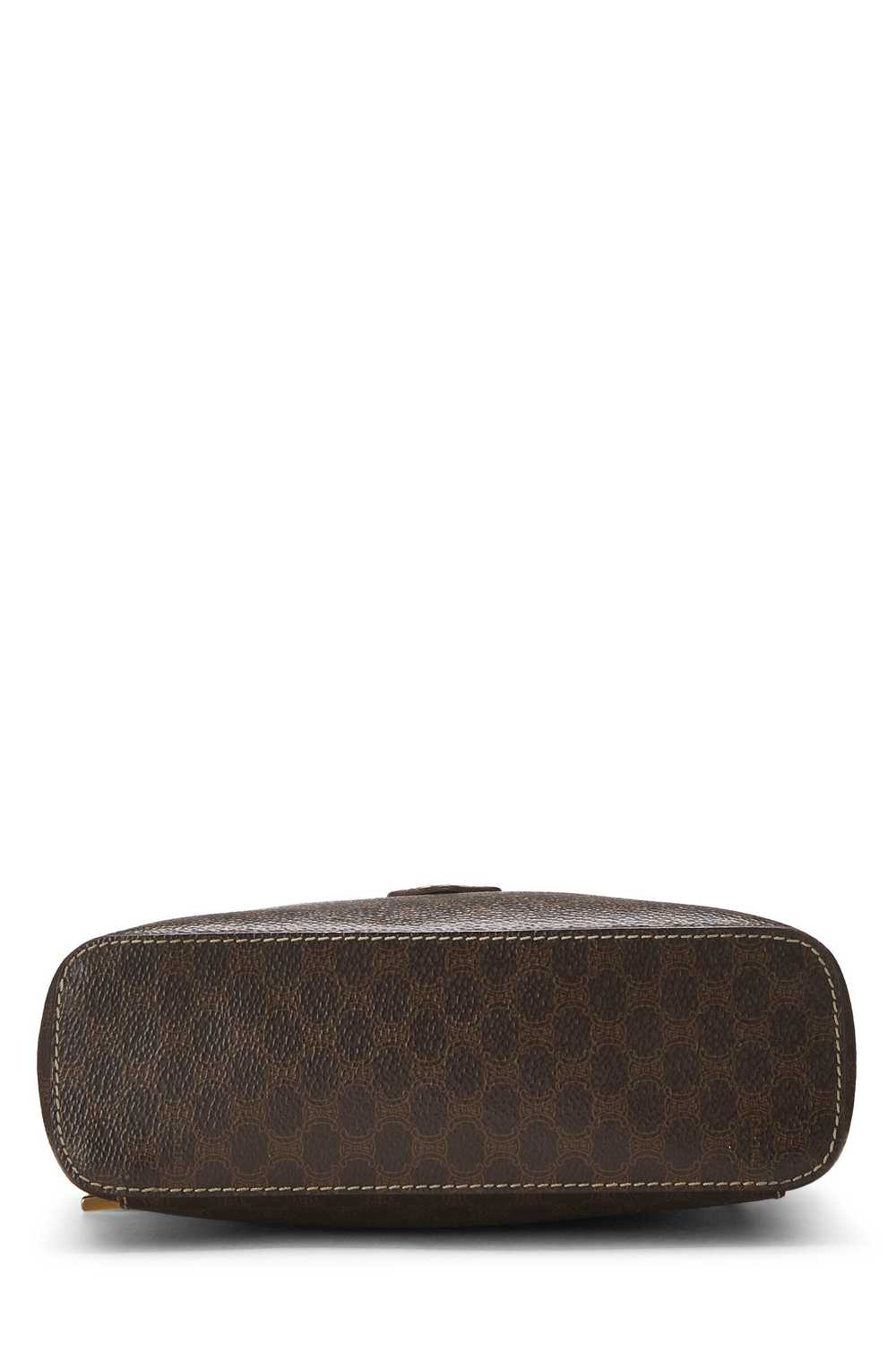 Brown Coated Canvas Macadam Toiletry Bag - image 5