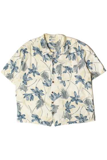Half Moon Bay Beige Hawaiian Shirt - image 1