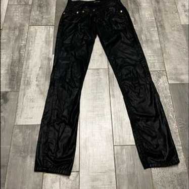パンツ 00s roberto cavalli coating pants y2k 2000s Roberto Cavalli Zebra Marble Pants – Dolce Vita Hub