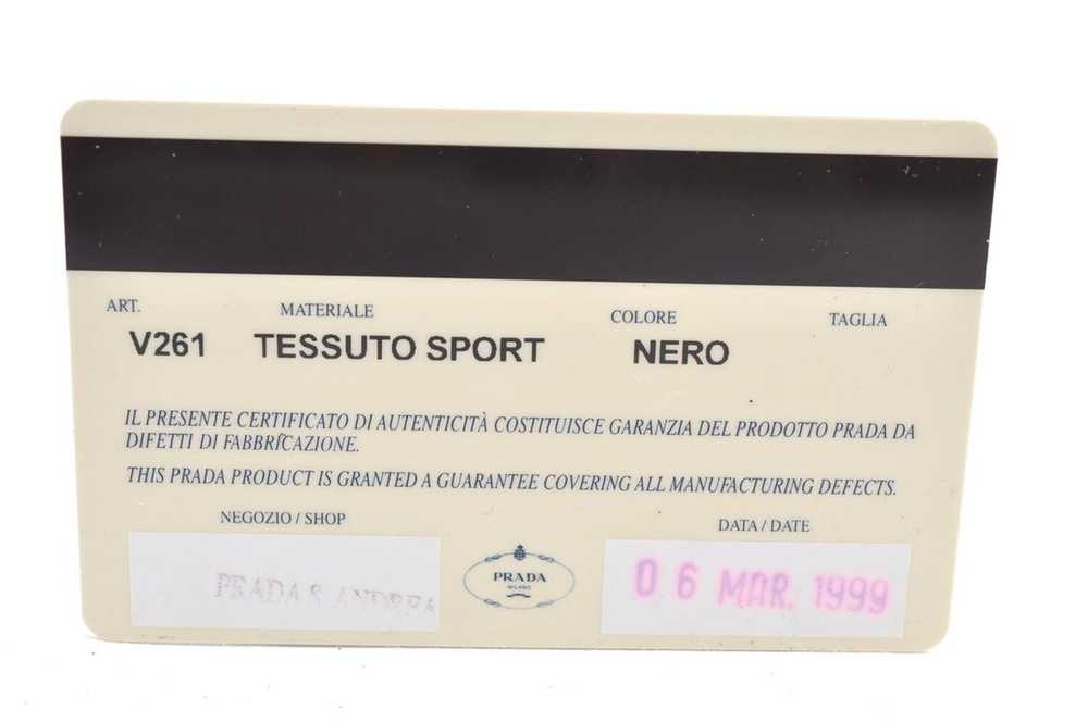 Authentic PRADA Tessuto Sport Nylon Leather Cross… - image 6