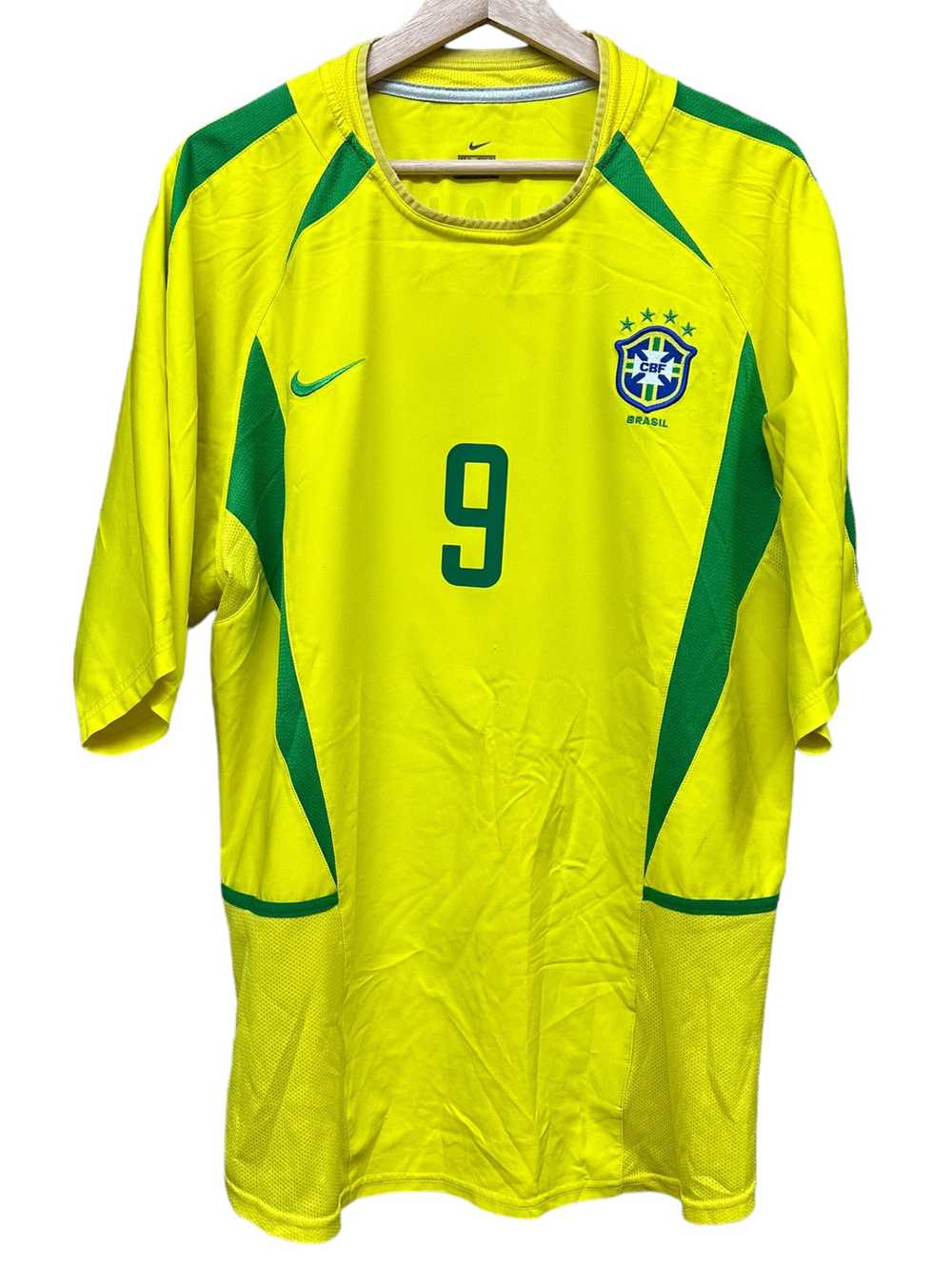 2002 Brazil Ronaldo Jersey size L - image 2