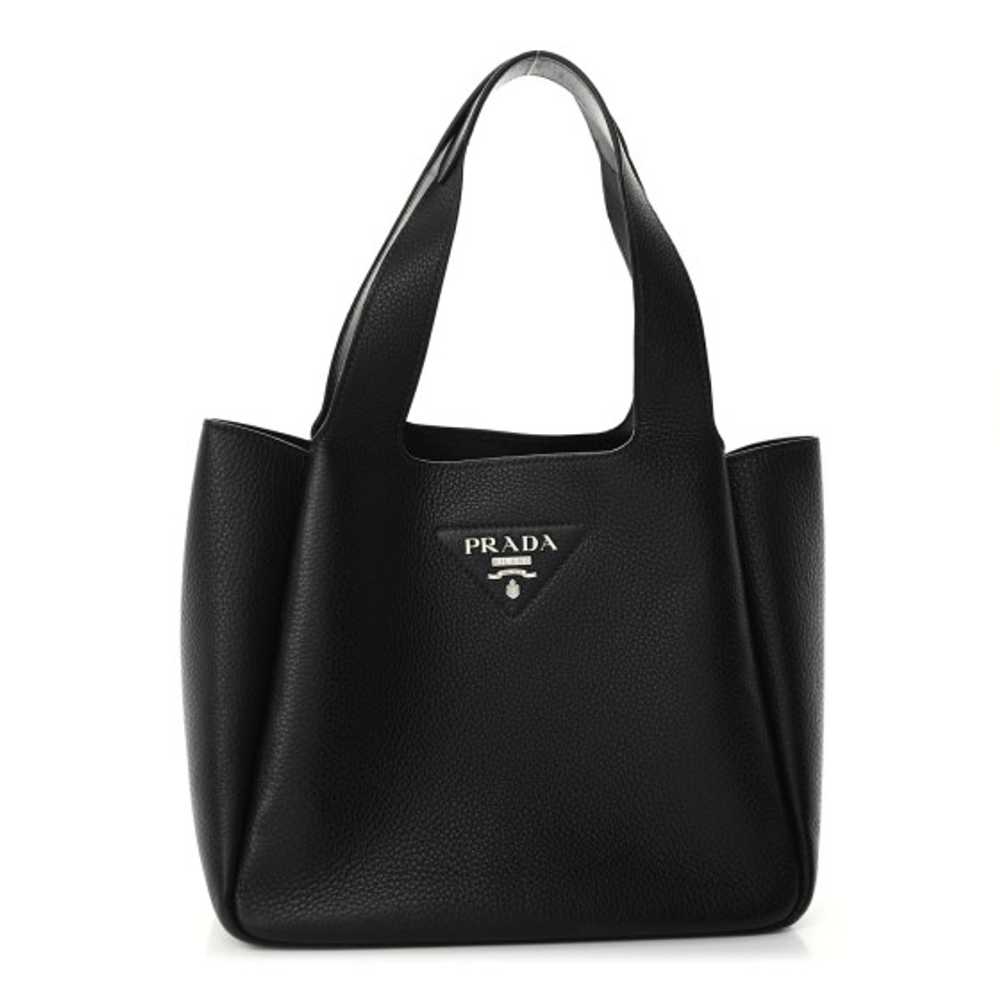 PRADA Vitello Daino Soft Medium Dynamique Tote Bl… - image 1