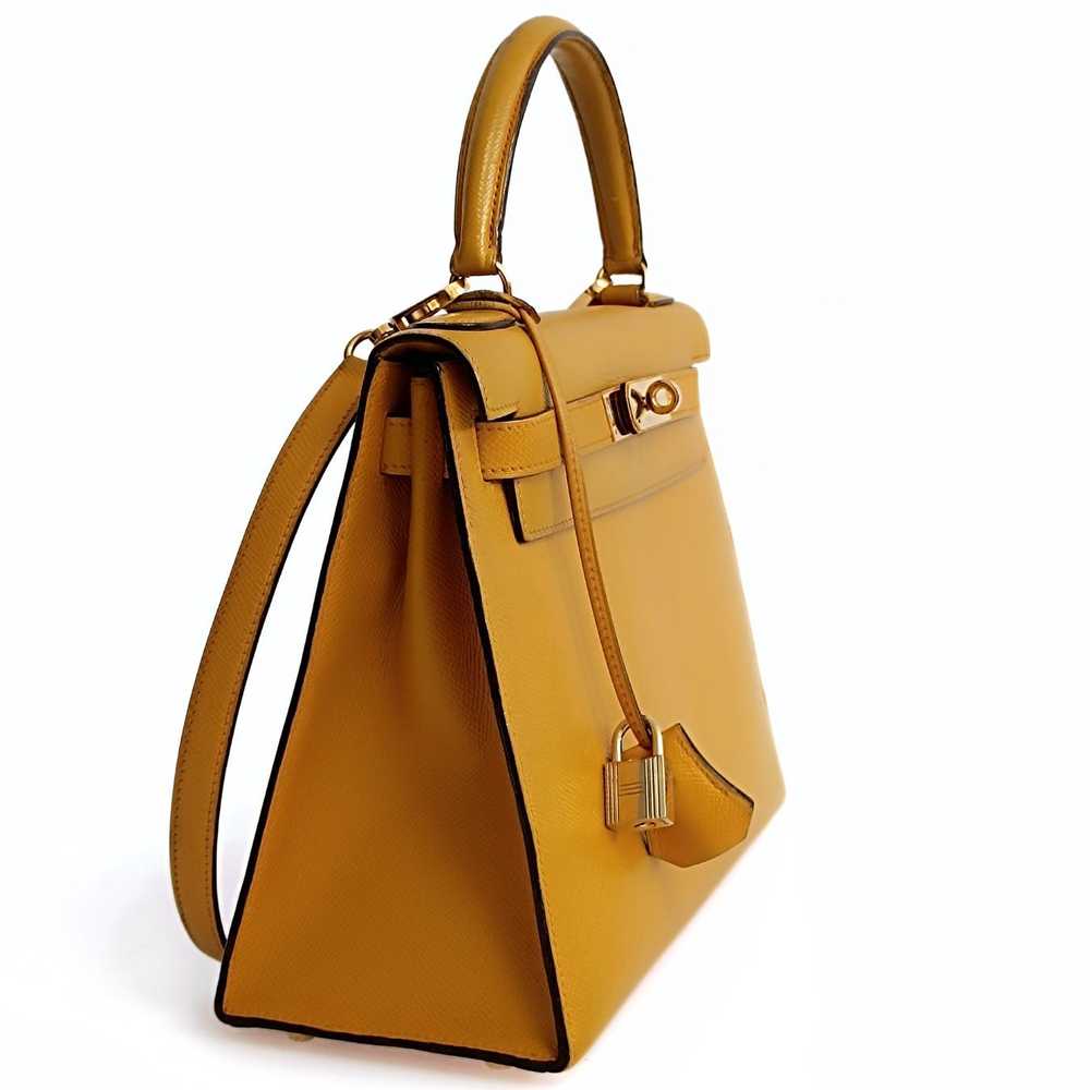 Hermès Hermès Kelly 28 shoulder bag in Courchevel… - image 2