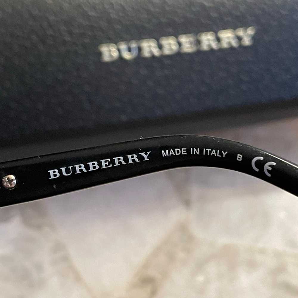 Burberry B4173 Black & Plaid Sunglasses - image 4