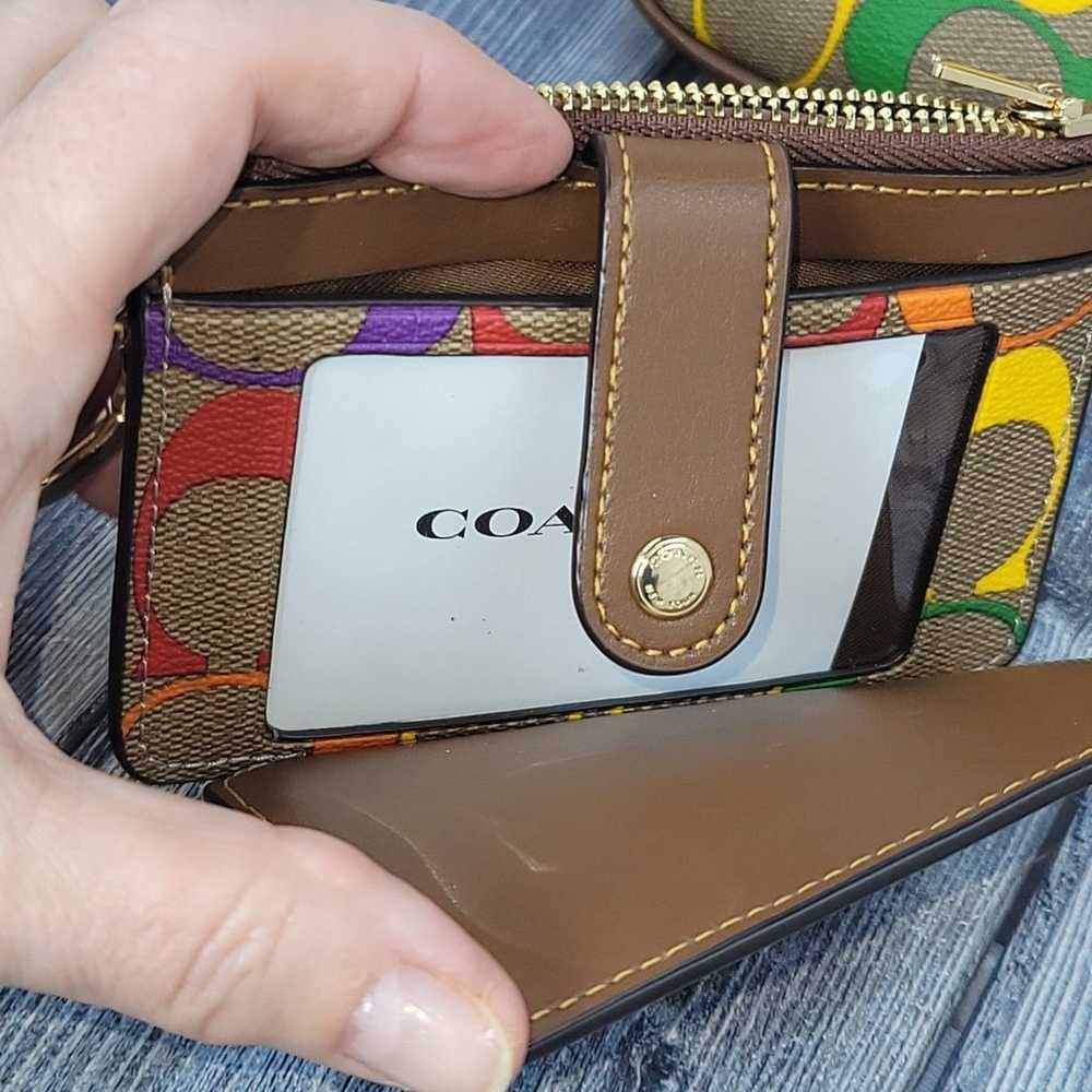 Coach Nolita bag and case in Rainbow - image 6