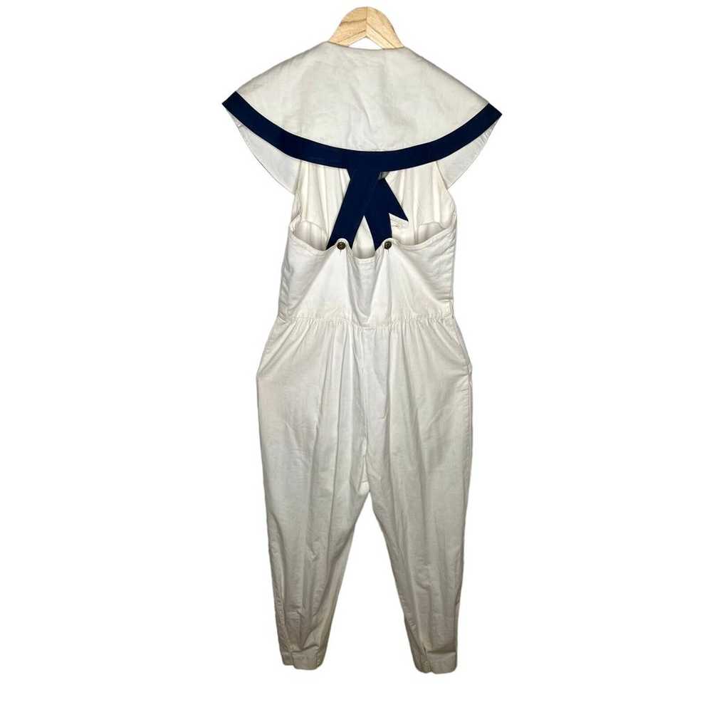 Vintage 1950's RETRO Sailor Jumpsuit Pin Up Costu… - image 2