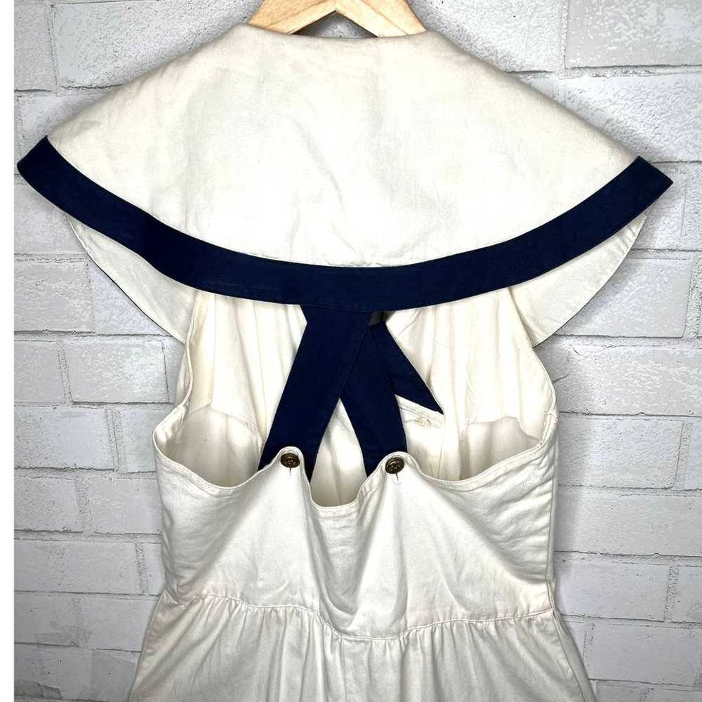 Vintage 1950's RETRO Sailor Jumpsuit Pin Up Costu… - image 4