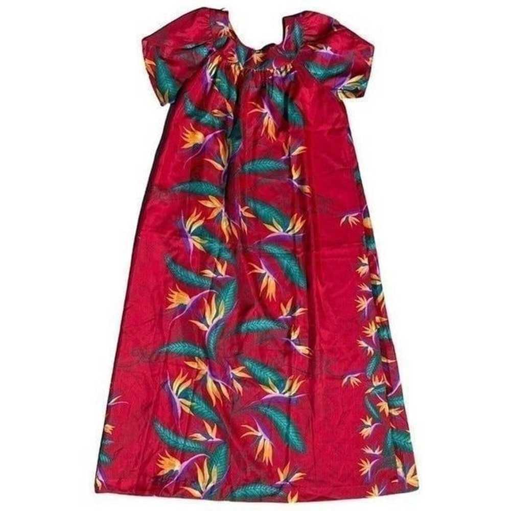 Vintage Hilo Hattie Medium Muumuu Maxi Dress Hawa… - image 1