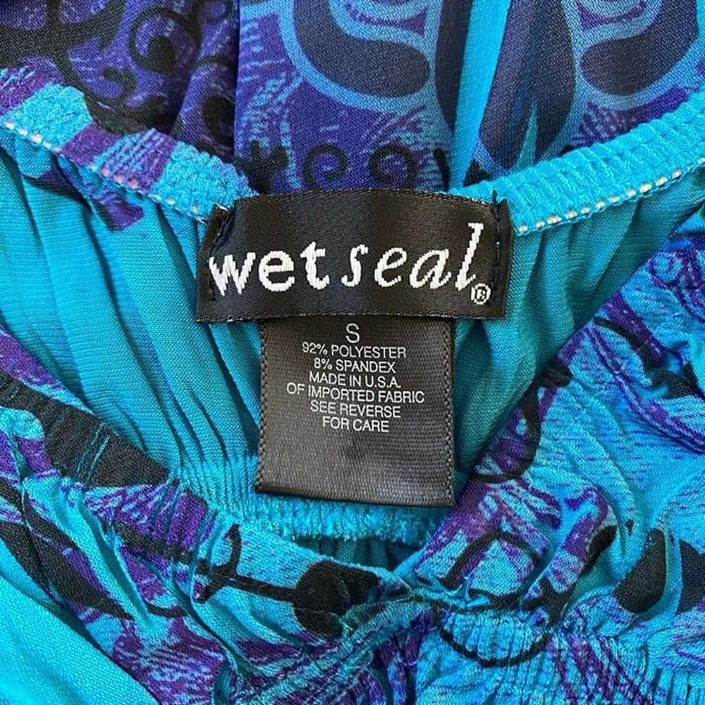 Vintage Y2K Wet Seal Purple & Blue Mini Dress - image 5