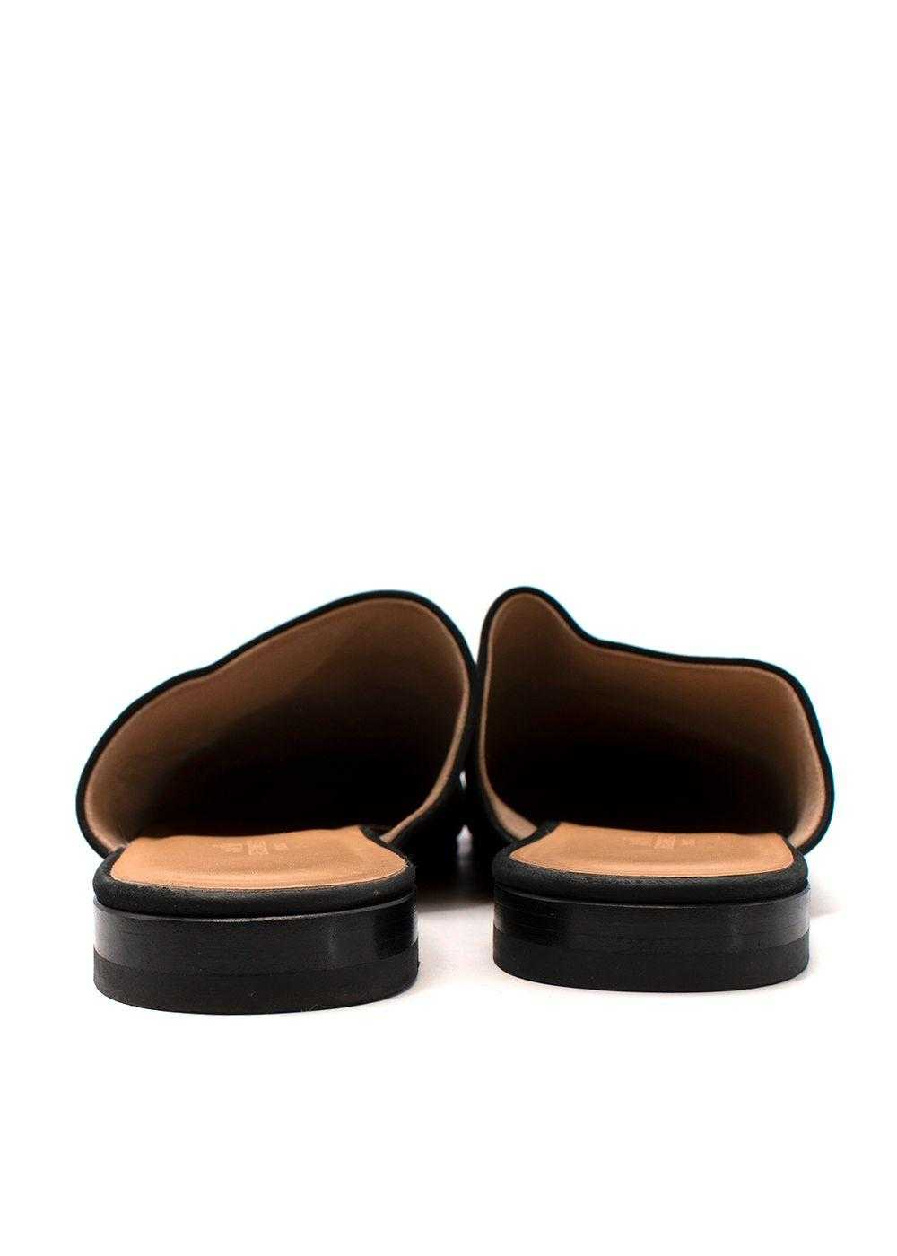 Managed by hewi Black Suede Slippers - image 5