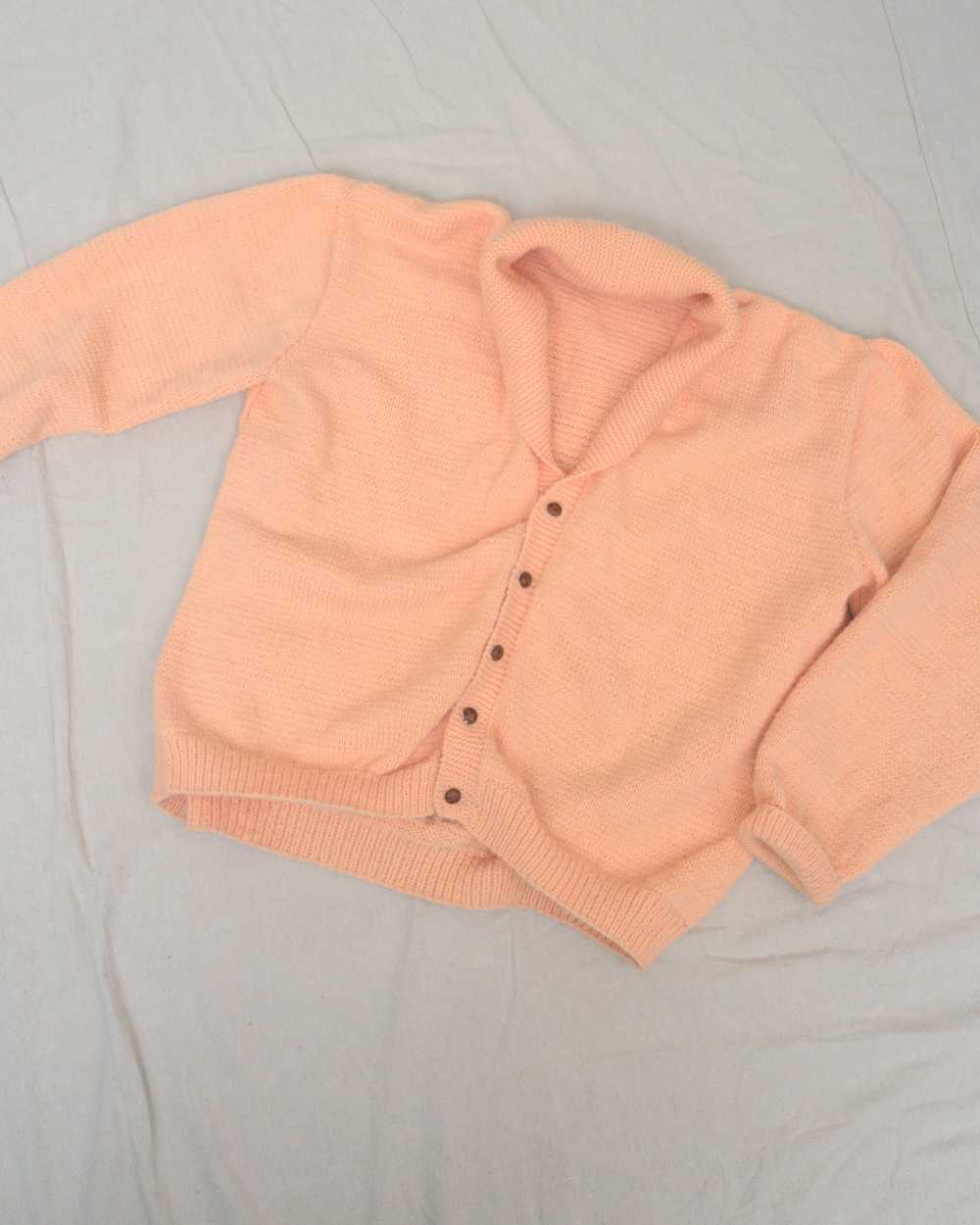 Vintage Apricot Knit Cardigan (S-L) - image 6