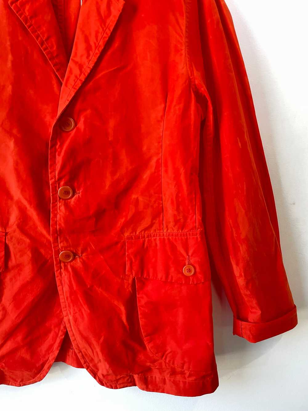 Casey Casey Orange Crinkled Jacket - image 2