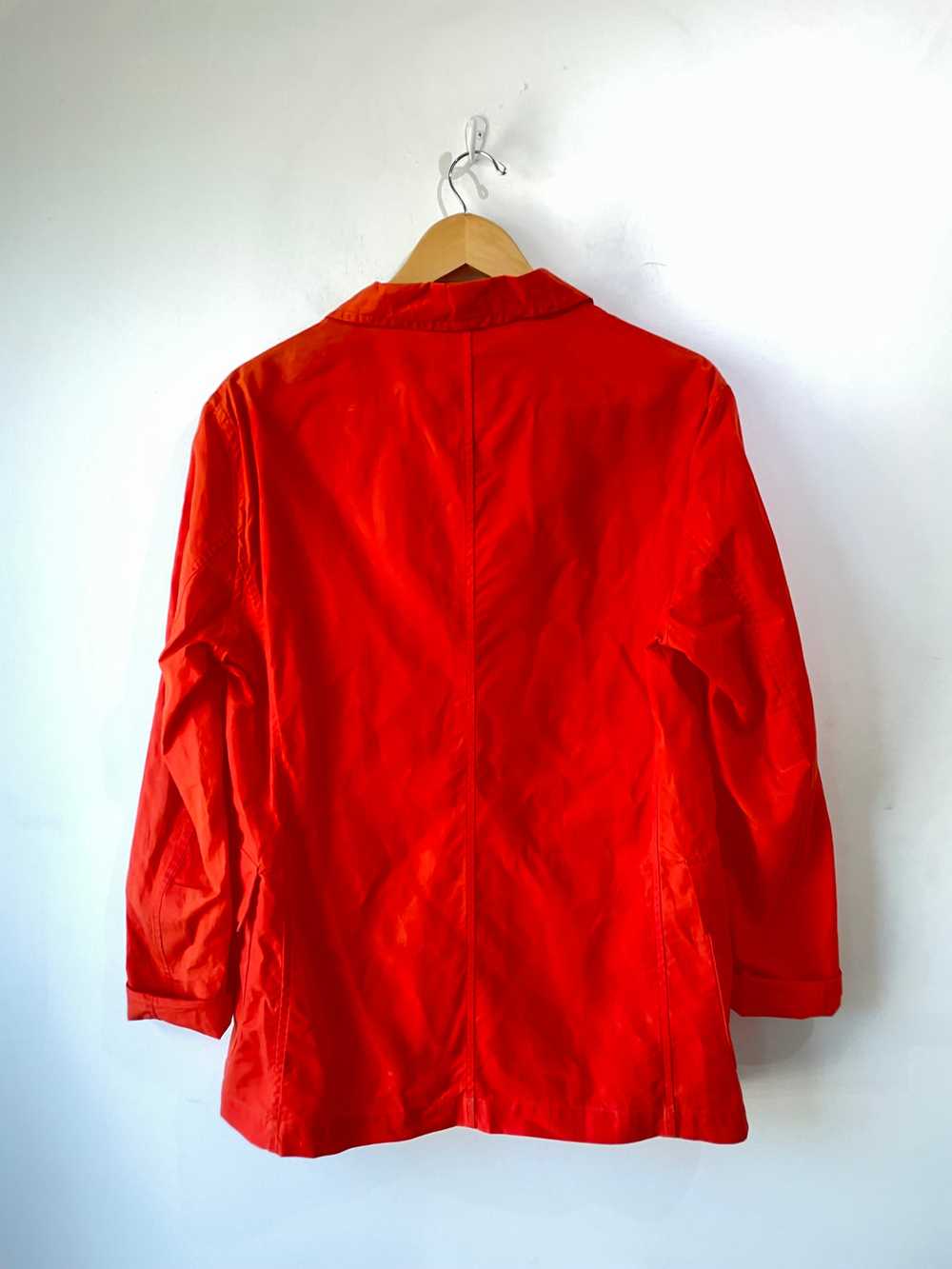 Casey Casey Orange Crinkled Jacket - image 4