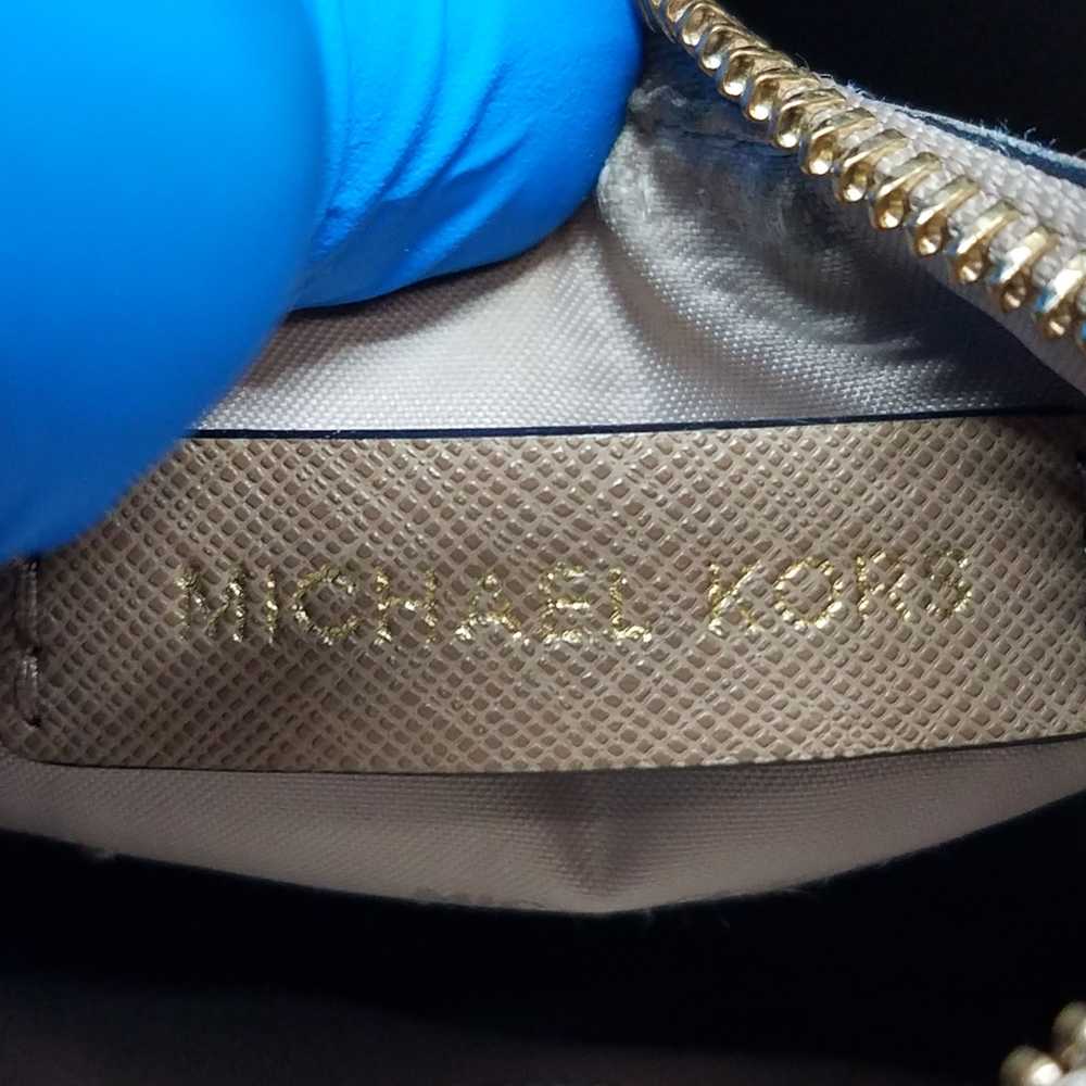 Michael Kors Mercer Black Leather Satchel - image 4