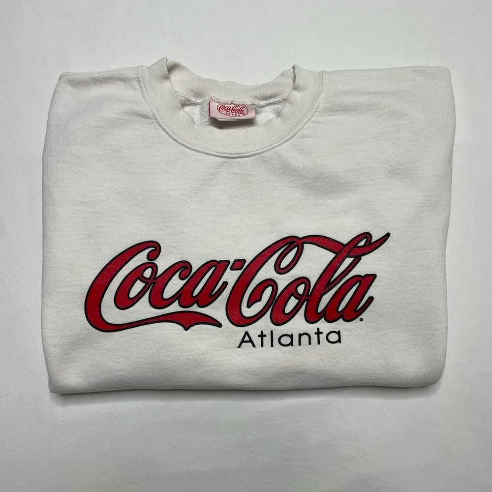 Vintage 90’s Coca Cola Atlanta Hoodie/Sweatshirt - image 1