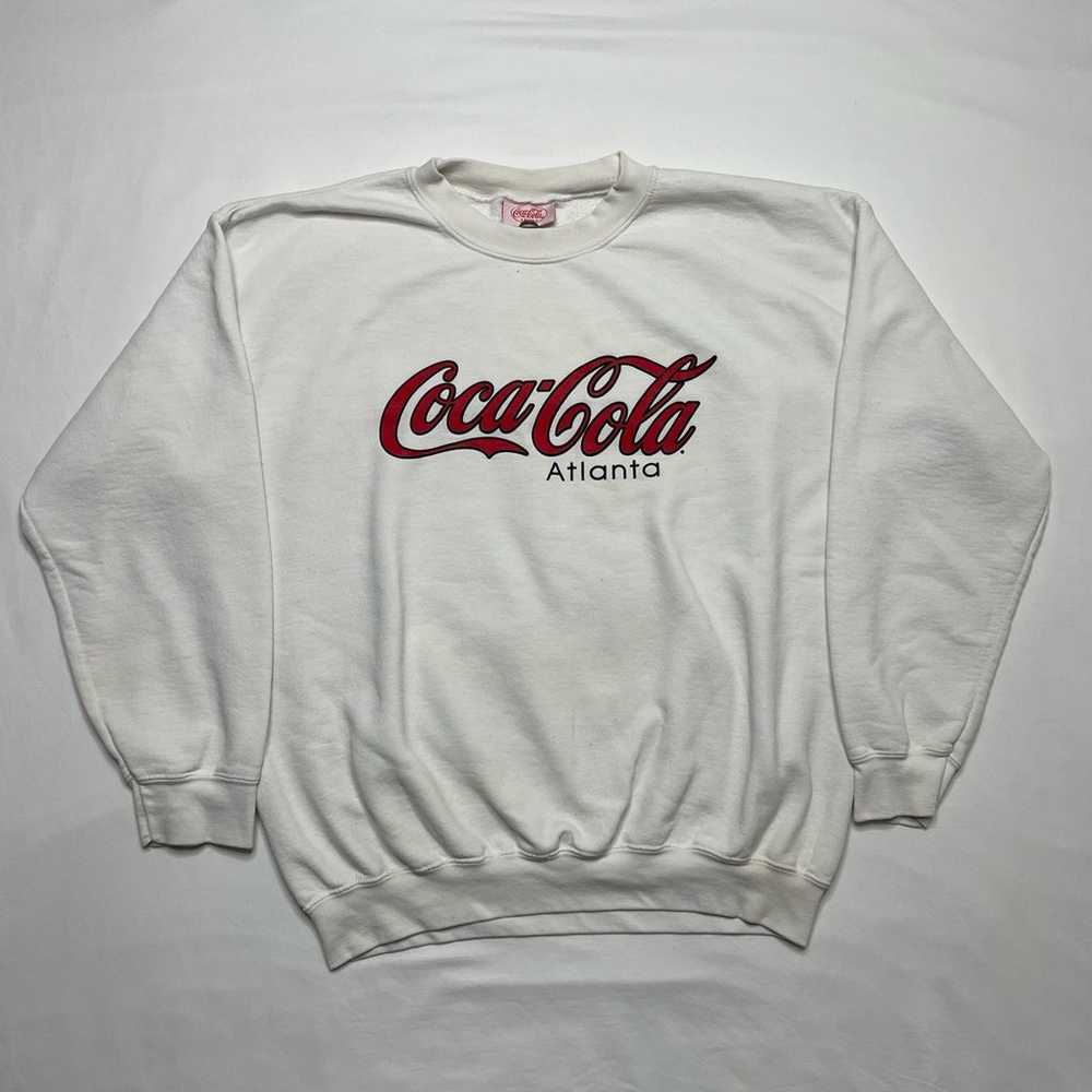 Vintage 90’s Coca Cola Atlanta Hoodie/Sweatshirt - image 2