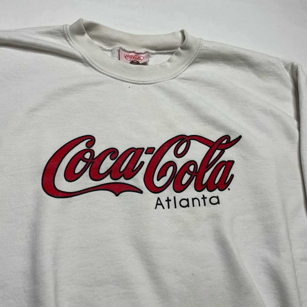 Vintage 90’s Coca Cola Atlanta Hoodie/Sweatshirt - image 3