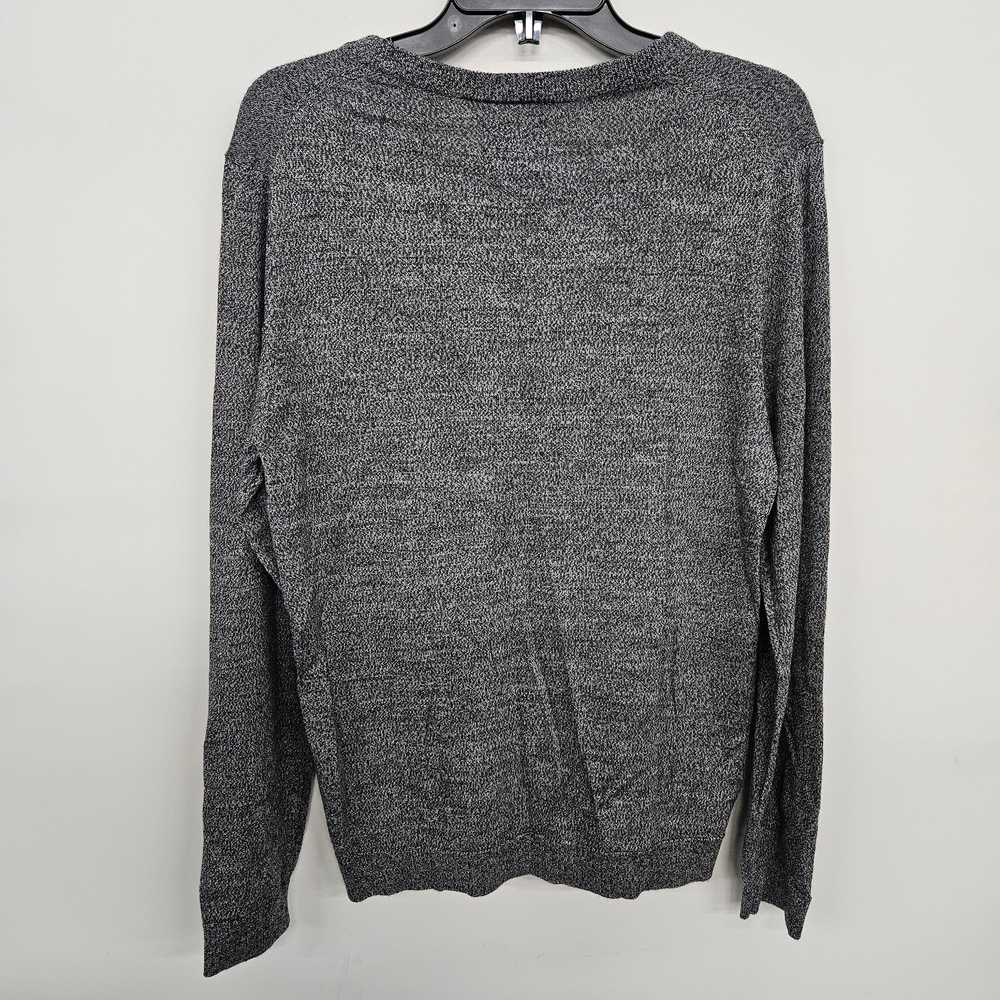 Grey Knit Long Sleeve Sweater - image 2