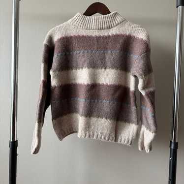 Vintage boston traders 100% wool sweater