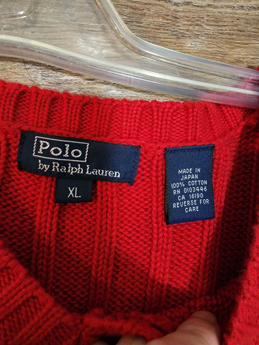 Polo Ralph Lauren Red sweater vest - polo Ralph L… - image 2