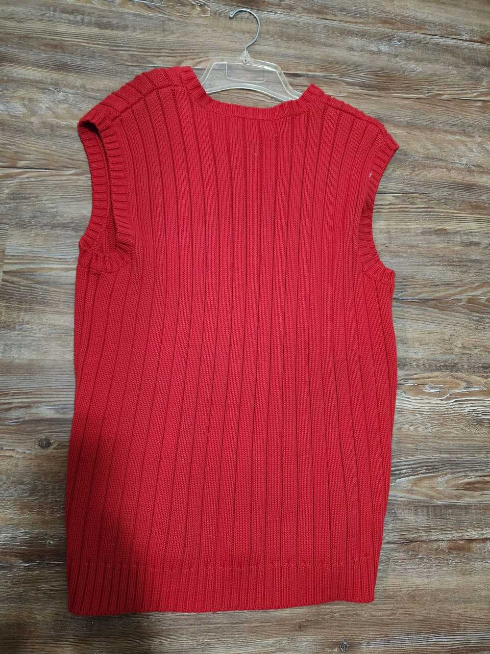 Polo Ralph Lauren Red sweater vest - polo Ralph L… - image 3