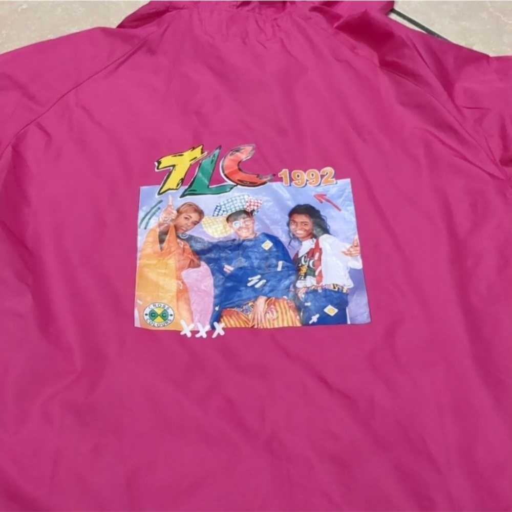 Cross Colours Vintage Hip Hop TLC 1992 Pink Windb… - image 7