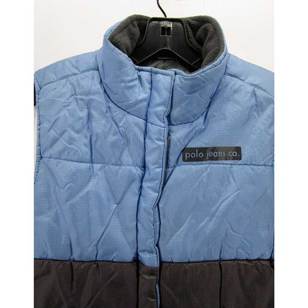 VINTAGE Ralph Lauren Polo Jacket Large Vest Puffe… - image 2