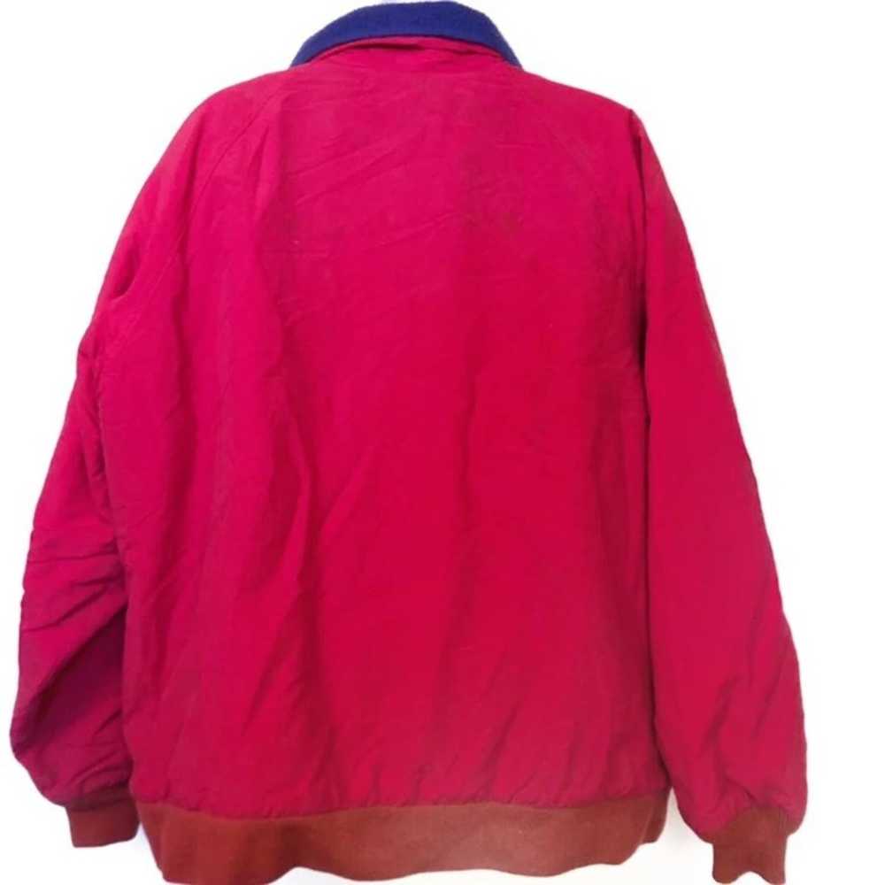 Lands’ End Vintage 90s Squall Neon Pink Purple Wi… - image 3