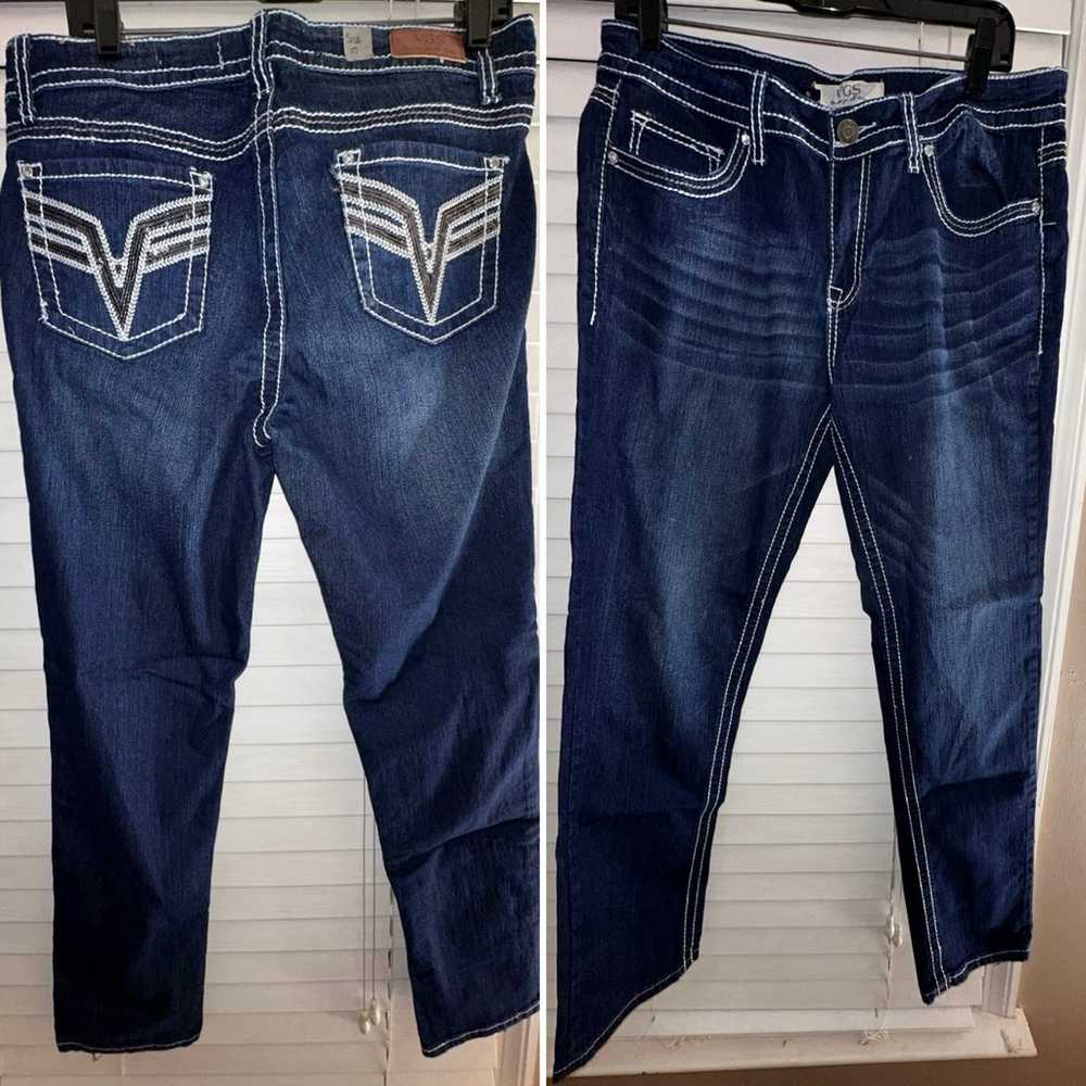 Vigoss women’s straight jeans size 10 - image 1
