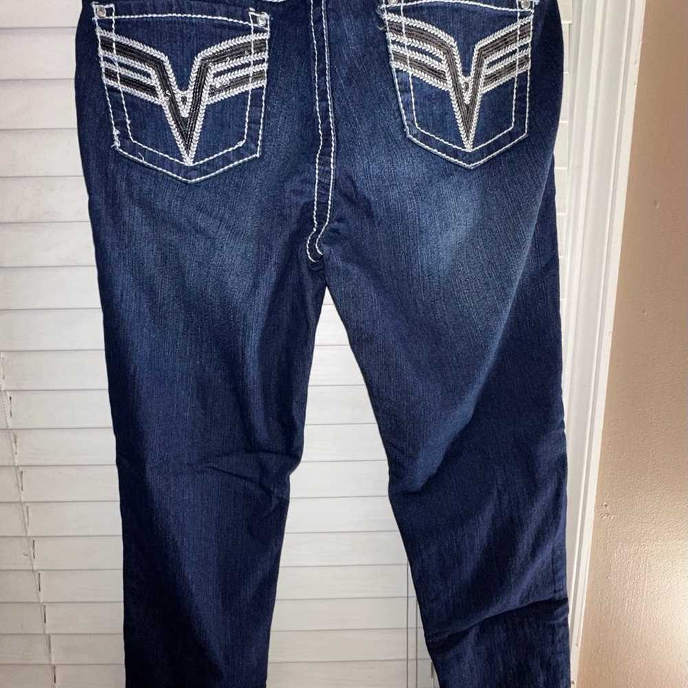 Vigoss women’s straight jeans size 10 - image 2