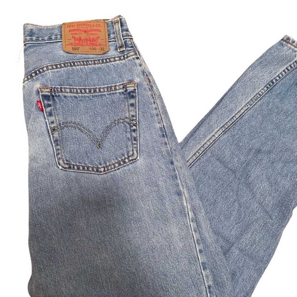 Vintage 90s Levi's 550 relaxed fit jeans - image 4