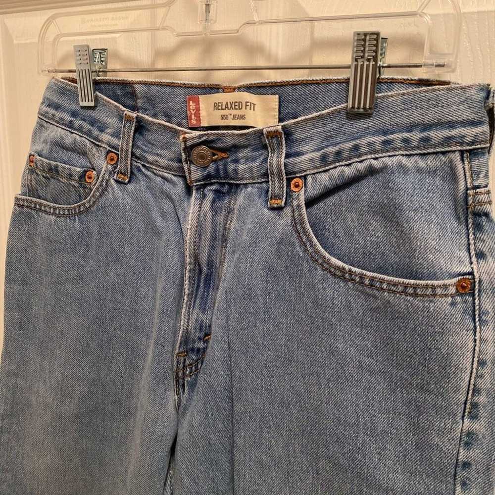 Vintage 90s Levi's 550 relaxed fit jeans - image 6