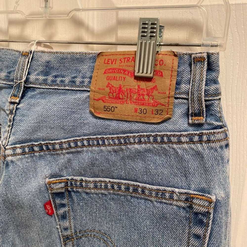 Vintage 90s Levi's 550 relaxed fit jeans - image 7