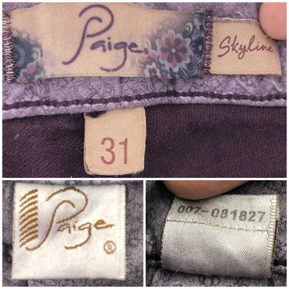 Paige (31x27) American VINTAGE Y2K Skyline Skinny… - image 5