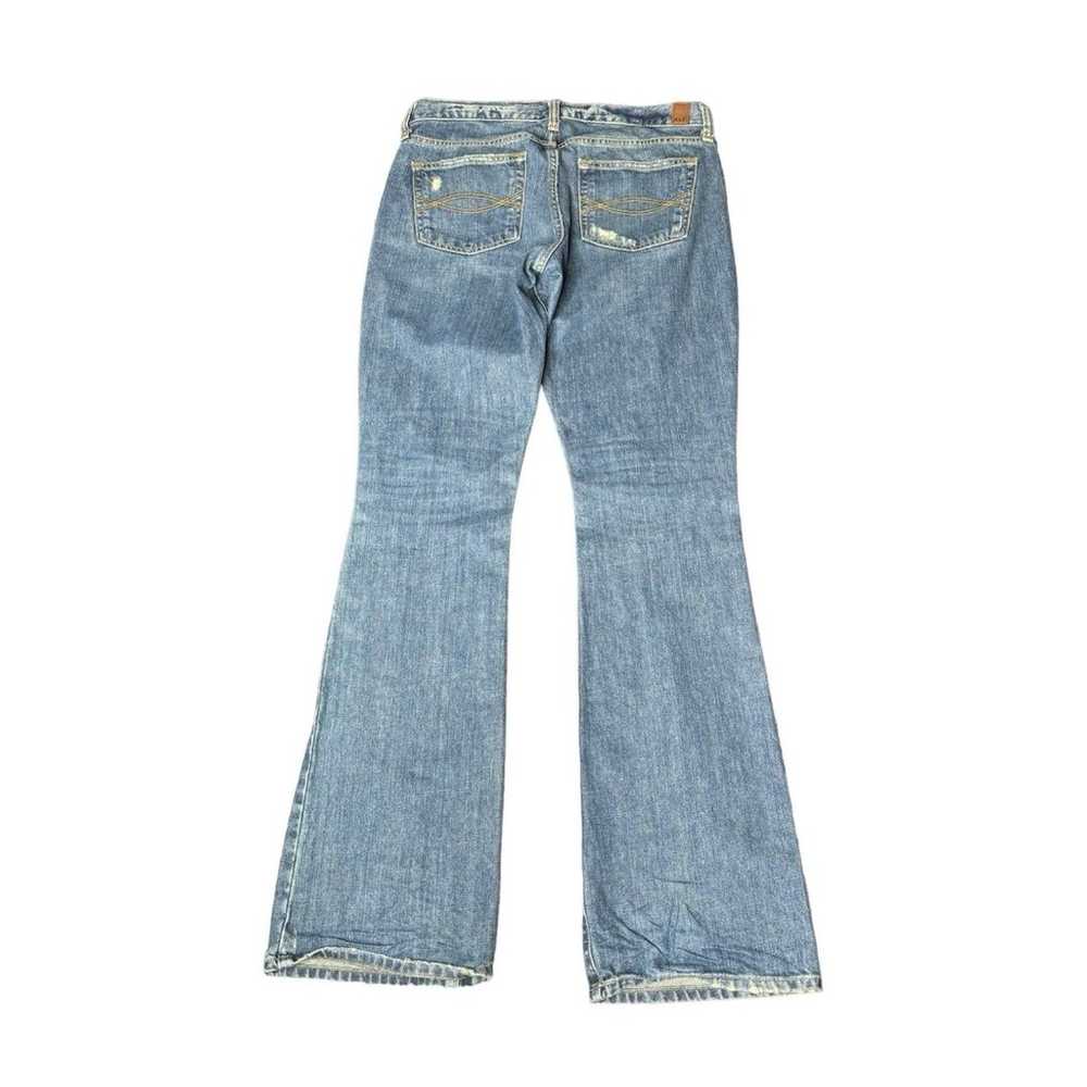 Abercrombie and Fitch Low Rise Flare Jeans Medium… - image 3
