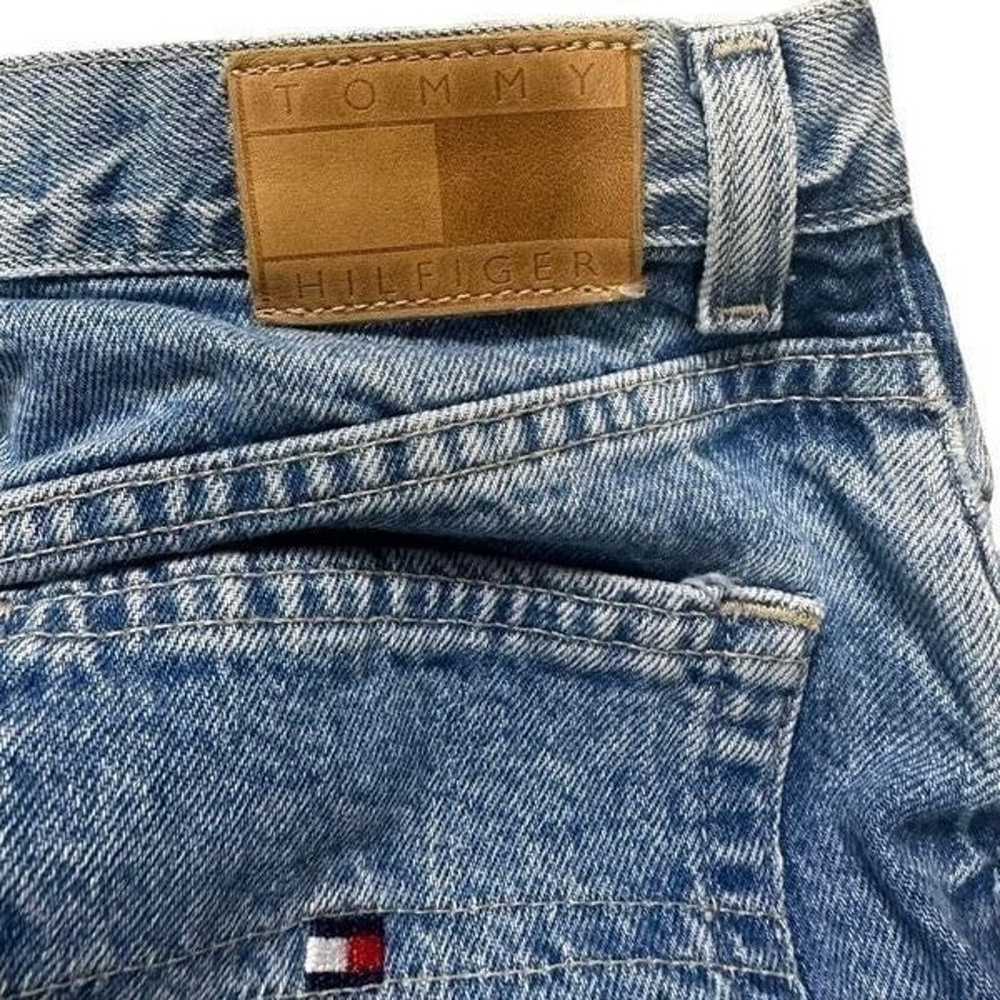 VINTAGE TOMMY HILFIGER light wash 90’s jeans SIZE… - image 6