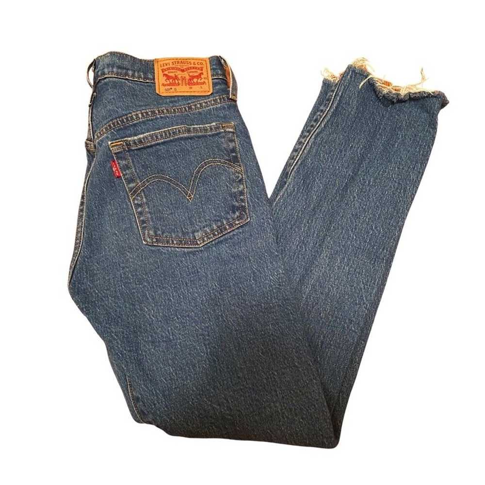 Vintage Levi's 501 jeans distressed - image 1