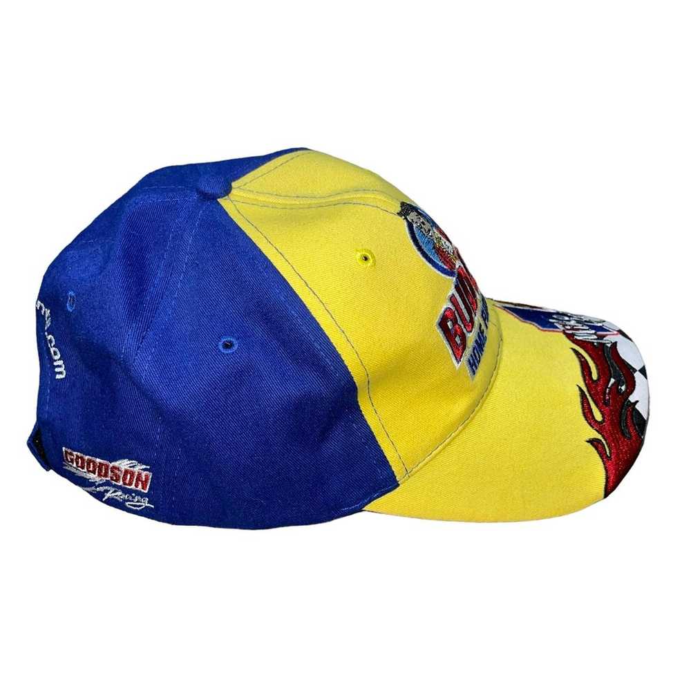 Vintage Y2K Strapback Hat Mike Garvey NASCAR Raci… - image 4